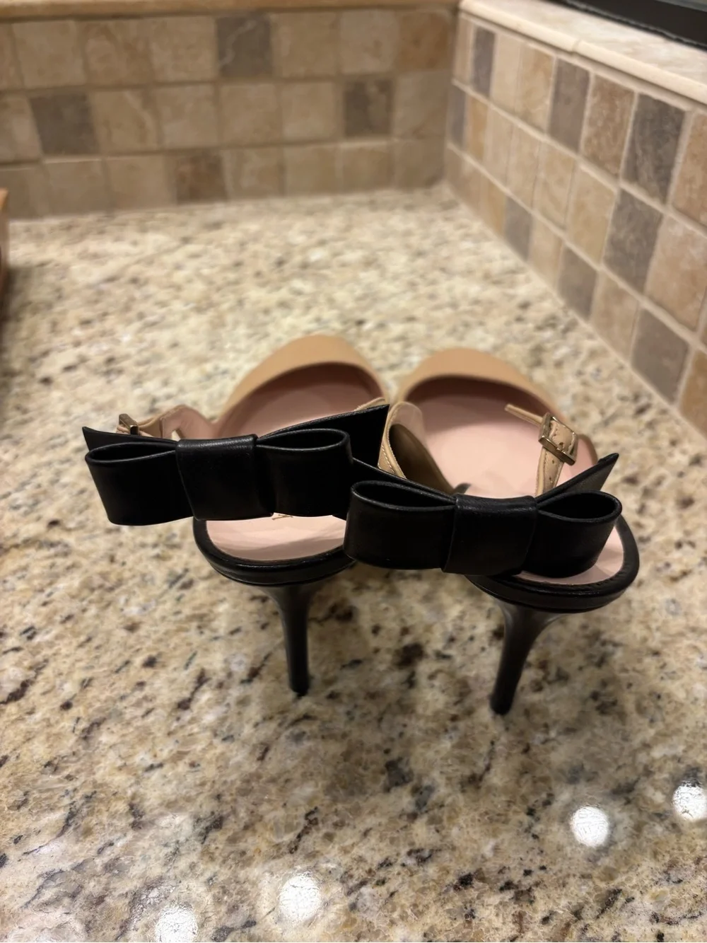 kate spade beige leather